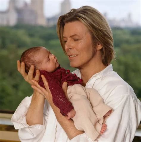 david bowie and his daughter.